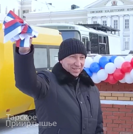 Новый школьный автобус.
